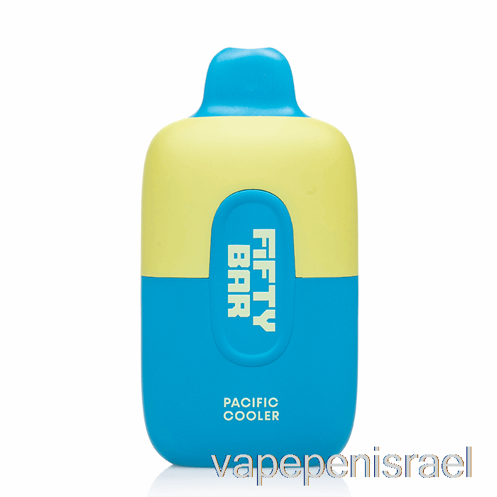 קירור חד פעמי Vape Israel Fifty Bar 6500 פסיפיק